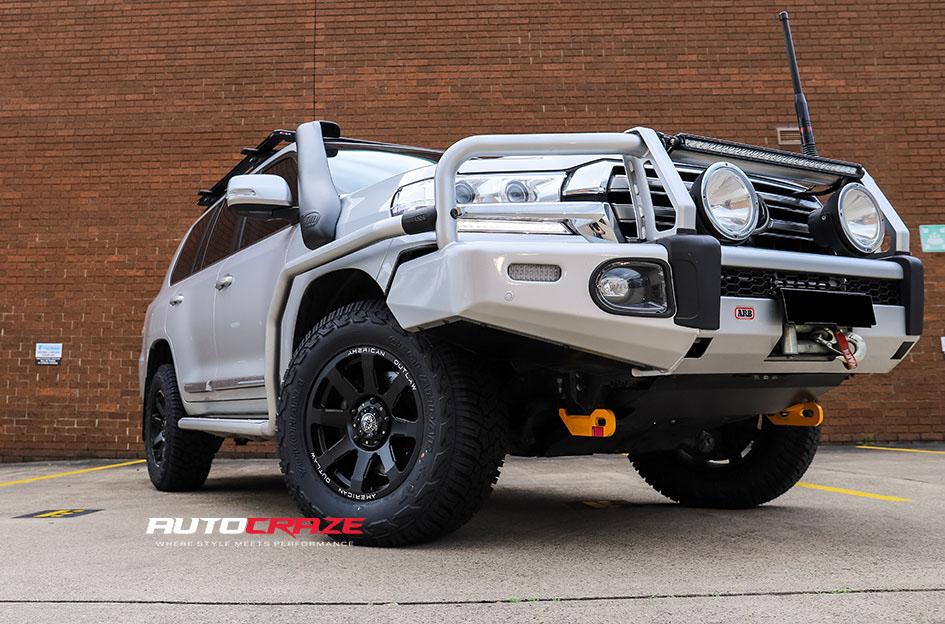 TOYOTA LANDCRUSIER LEGACY SATIN BLACK